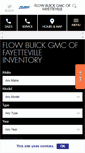 Mobile Screenshot of flowfayettevillebuickgmc.com